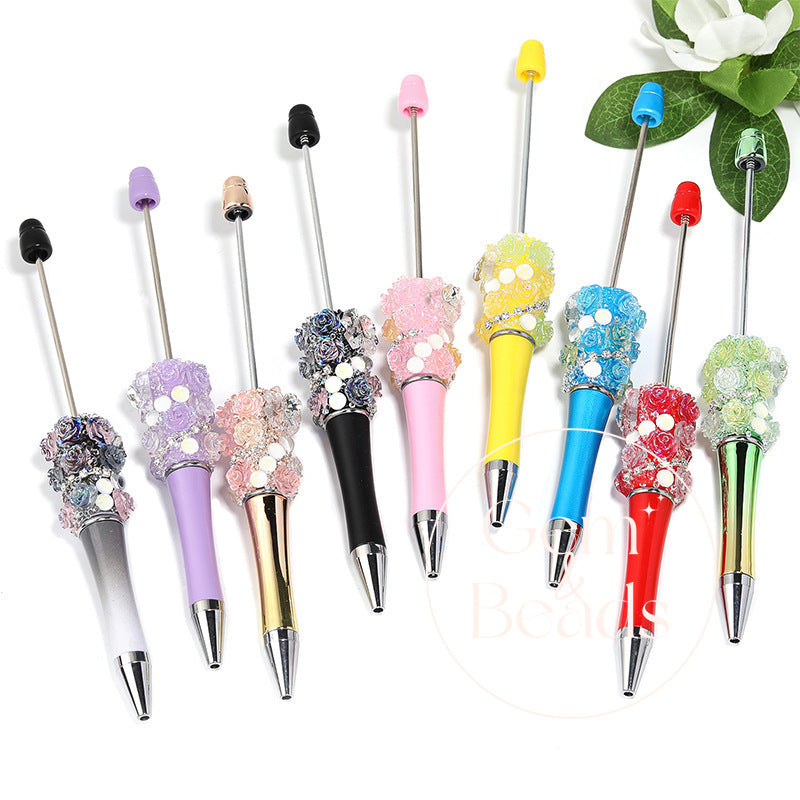 Roses Ditsy Sugar Beadable Pen (5pcs)