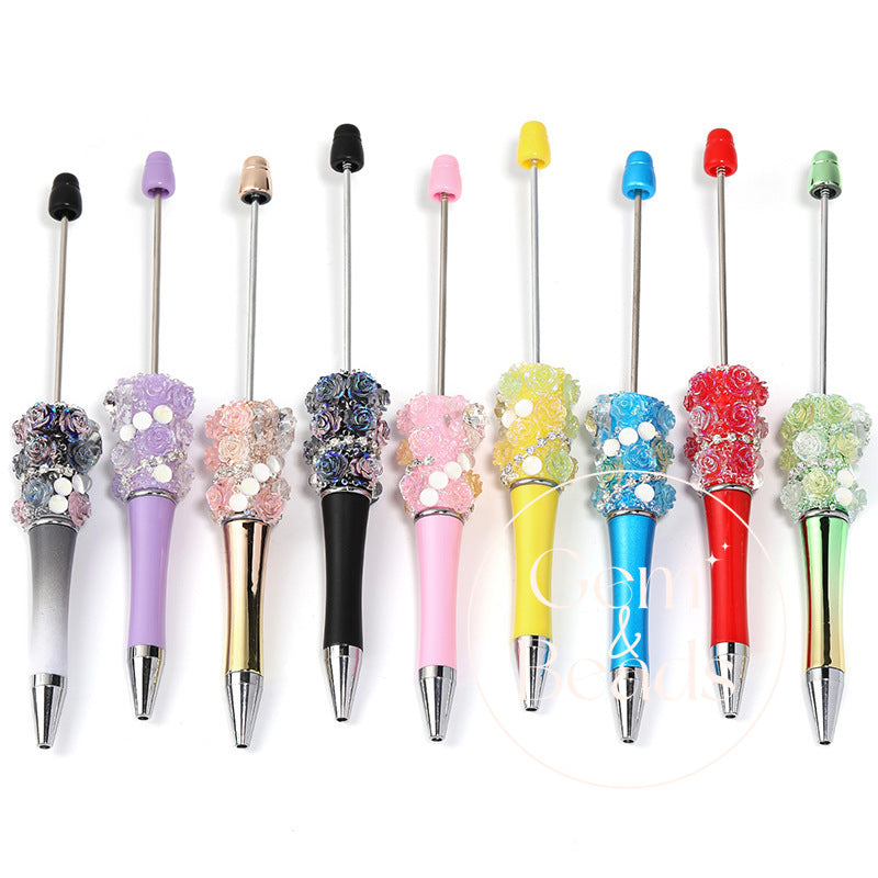 Roses Ditsy Sugar Beadable Pen (5pcs)
