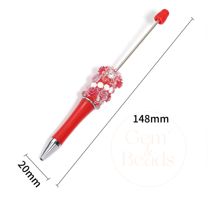 Roses Ditsy Sugar Beadable Pen (5pcs)