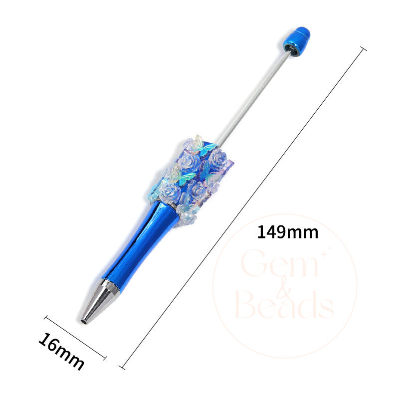Butterfly Rose Sugar Beadable Pen (5pcs)