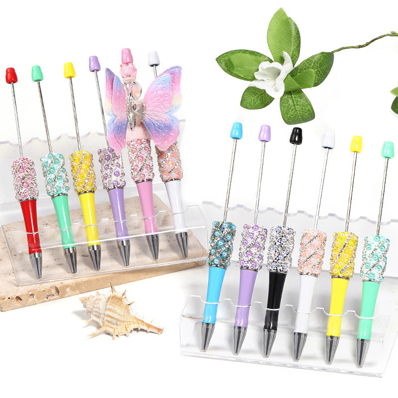 Snowflake Pearl Sugar Beadable Pen (5pcs)
