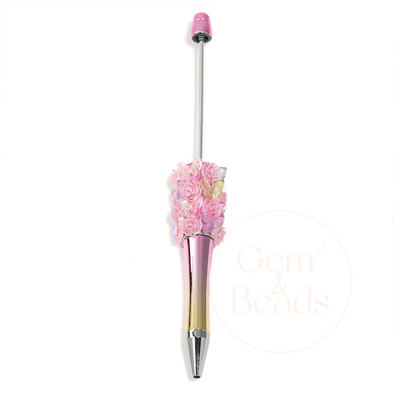 Butterfly Rose Sugar Beadable Pen (5pcs)