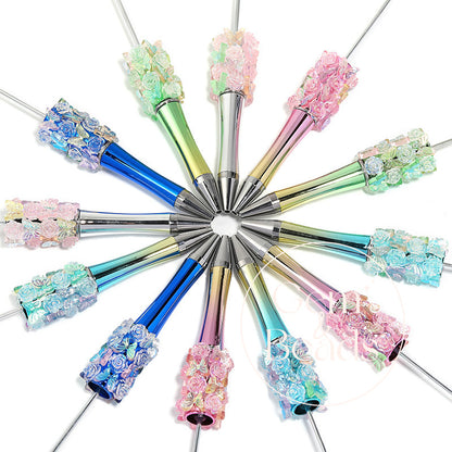 Butterfly Rose Sugar Beadable Pen (5pcs)