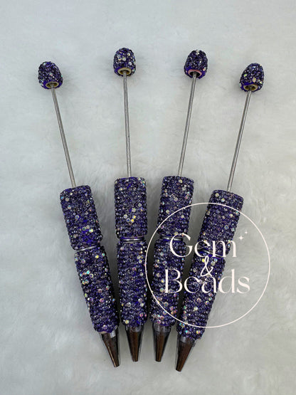 Rhinestone Beaded Pen 7pcs/bag