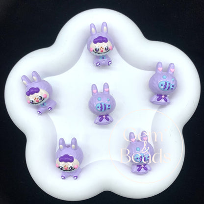 Shy Bubu Hand Painted Beads 1pc