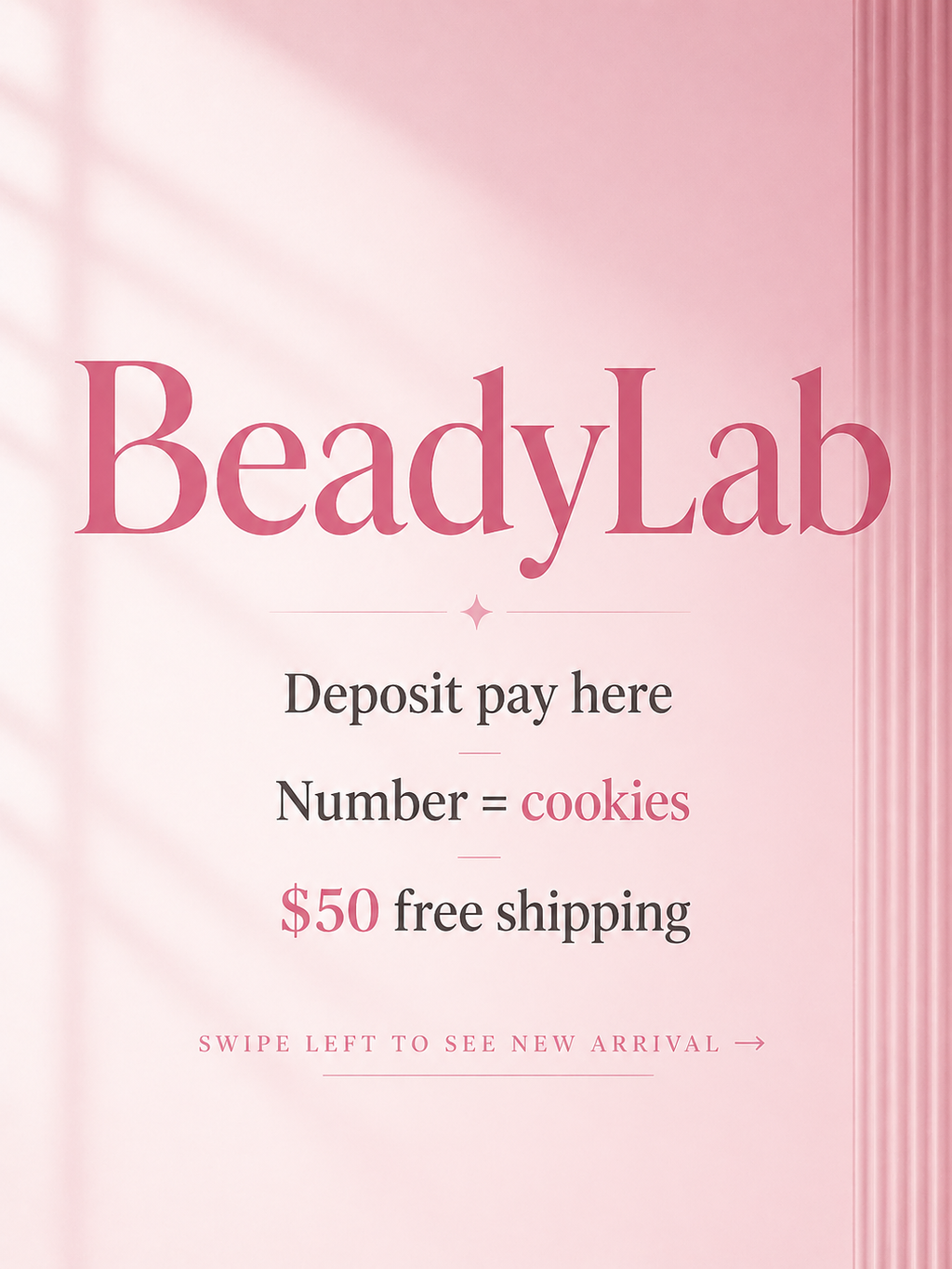 Deposit (Number = Cookies 🍪)