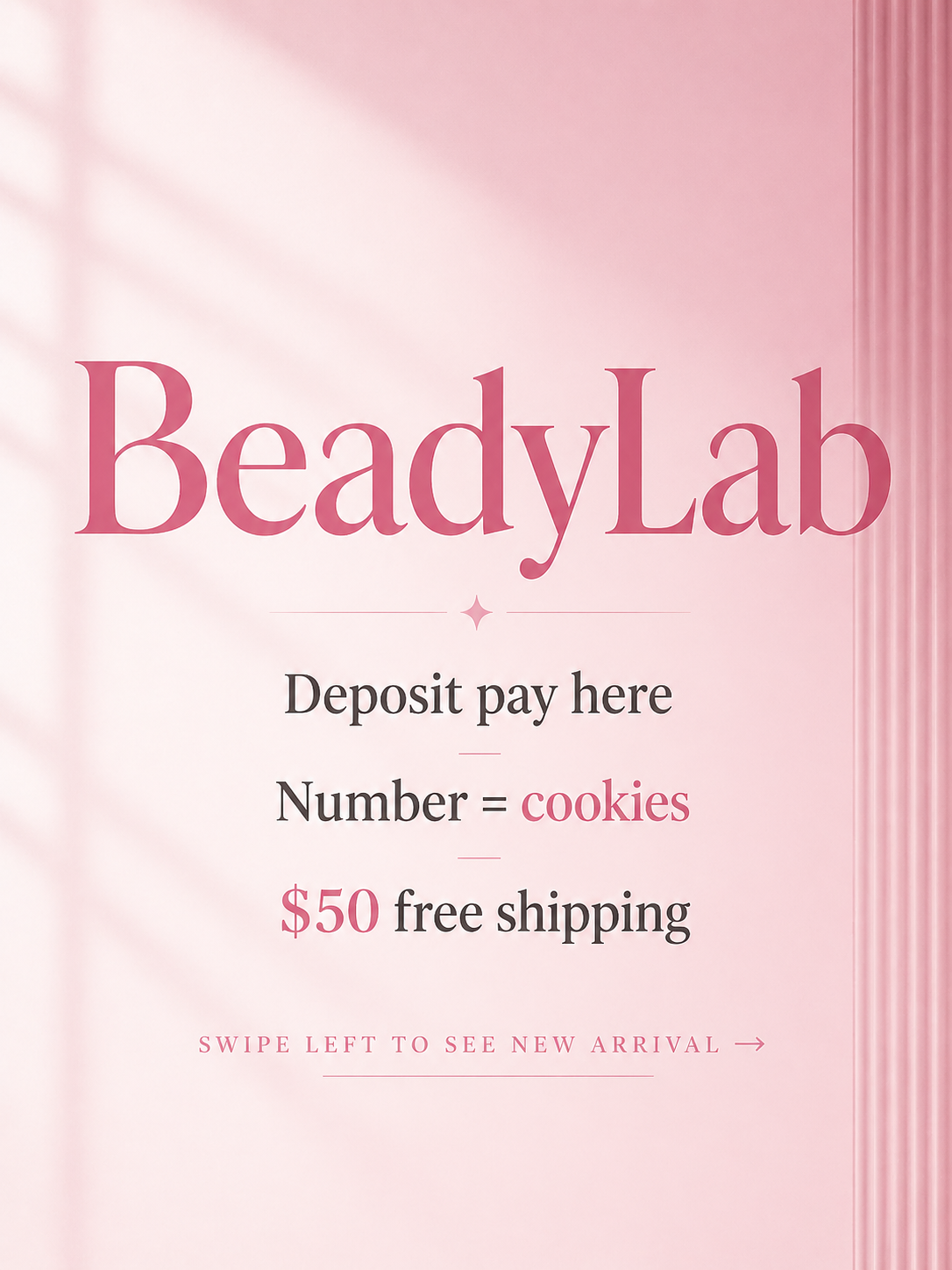 Deposit (Number = Cookies 🍪)
