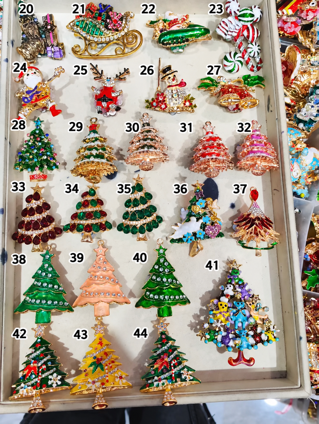 Christmas Theme Fancy Topper