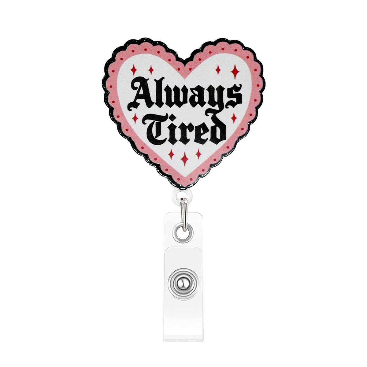 Acrylic Designs Nurse Badge Holder