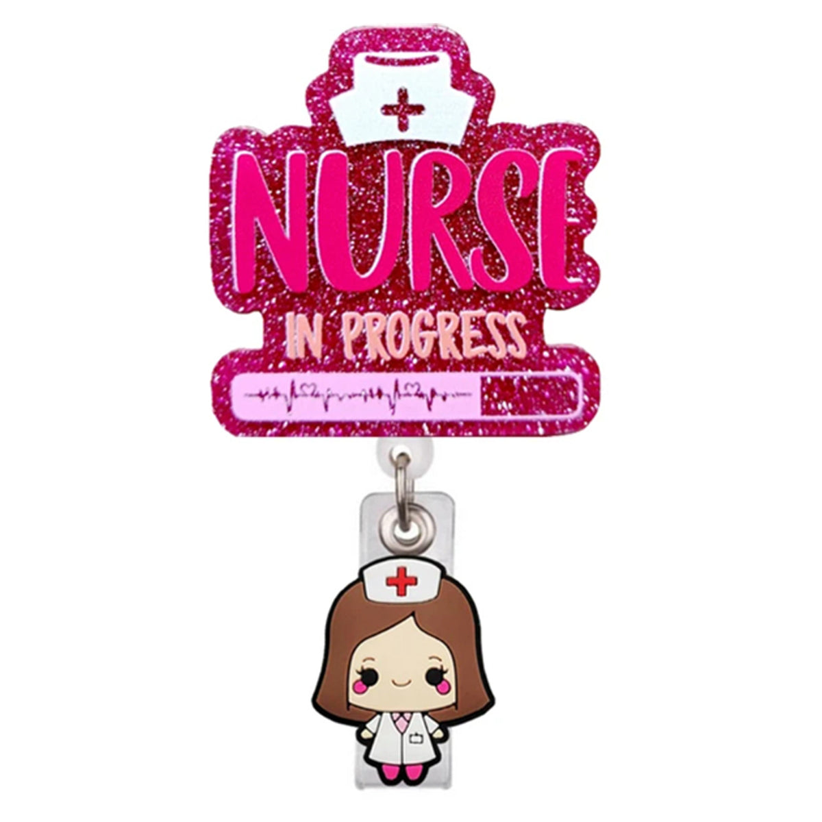 Medical Icons Nurse Badge Holder