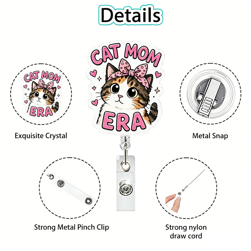 Cat Nurse Badge Holder