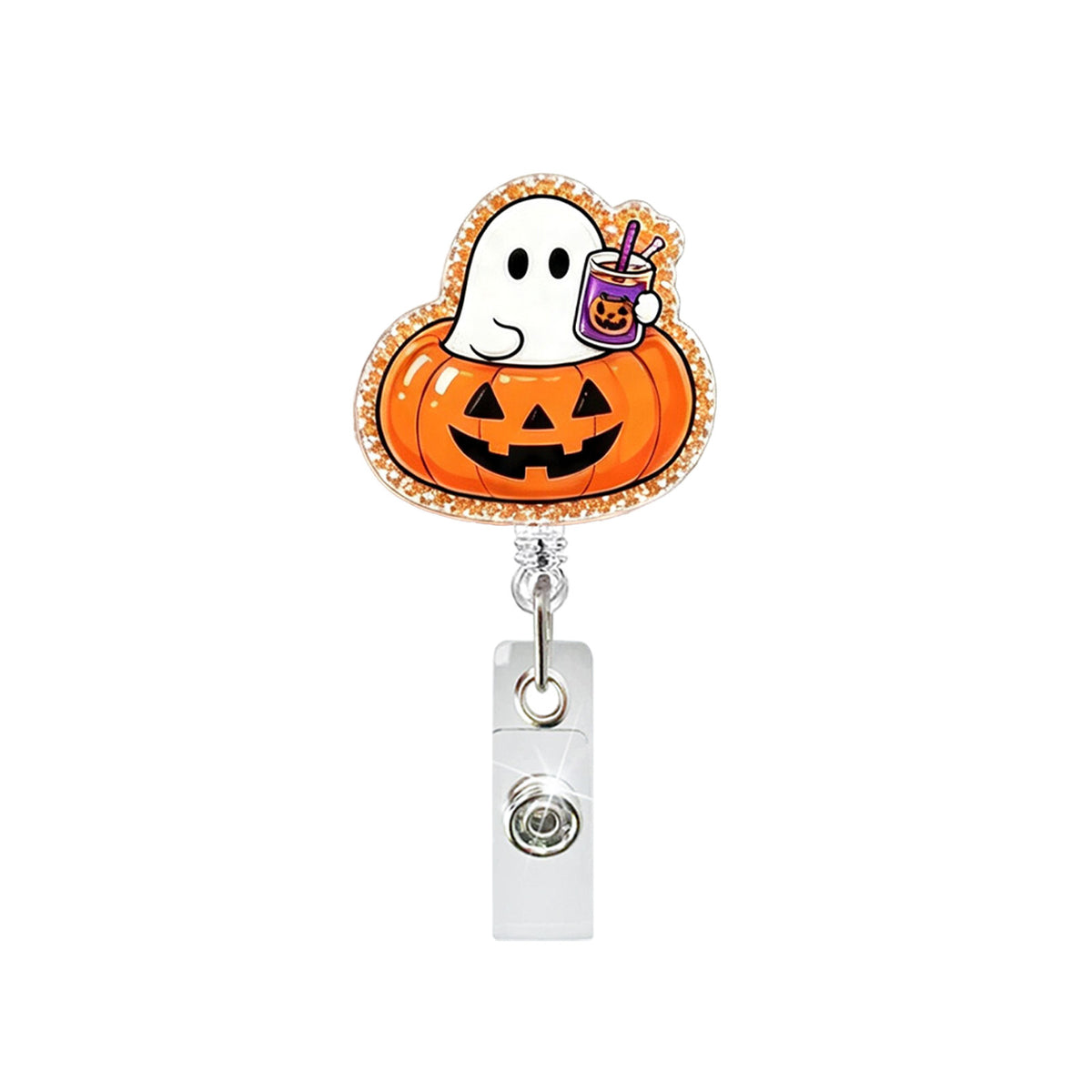 Pool Float Ghost Nurse Badge Holder