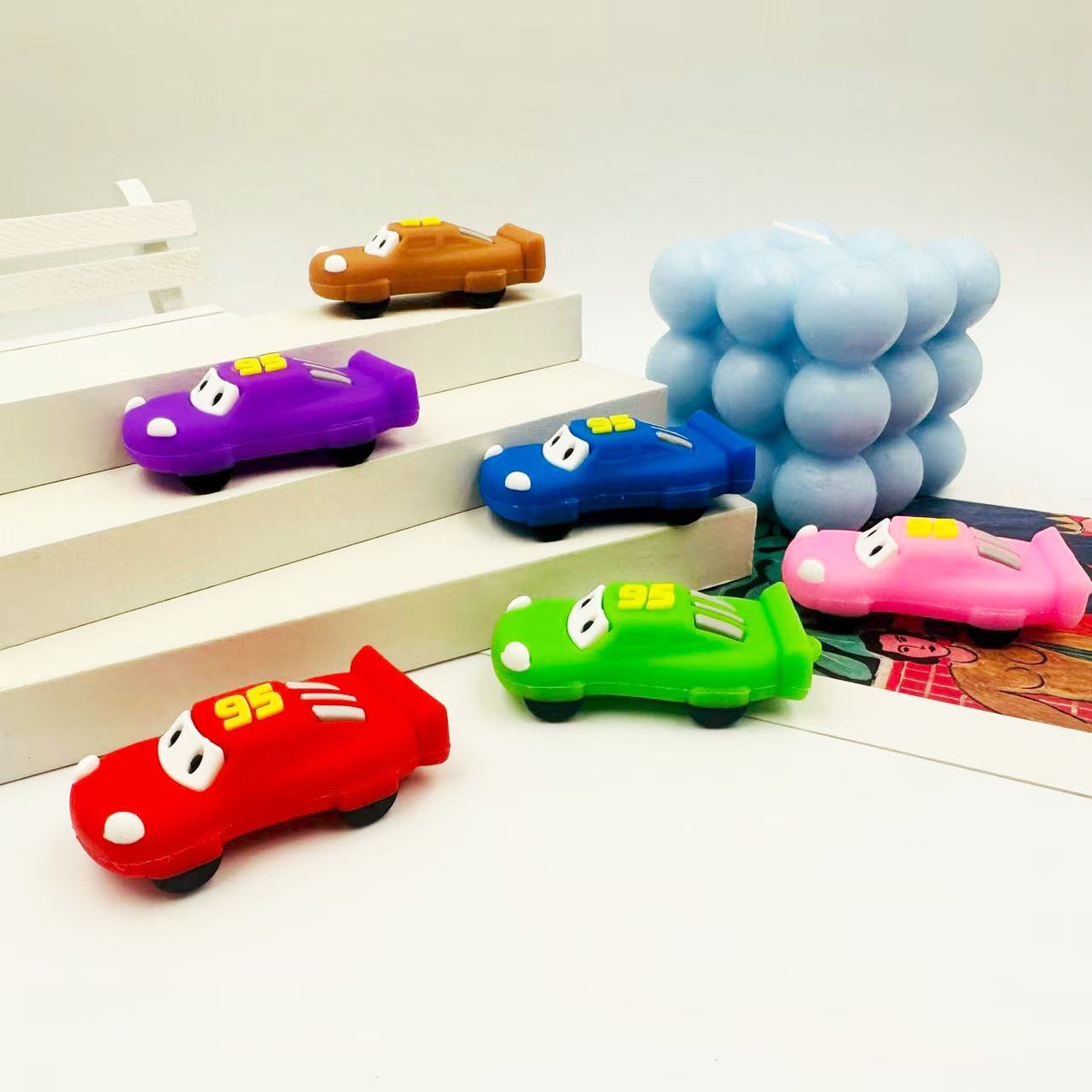 Lightning McQueen Race Car Topper