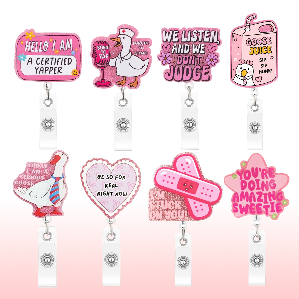 Acrylic Designs Nurse Badge Holder