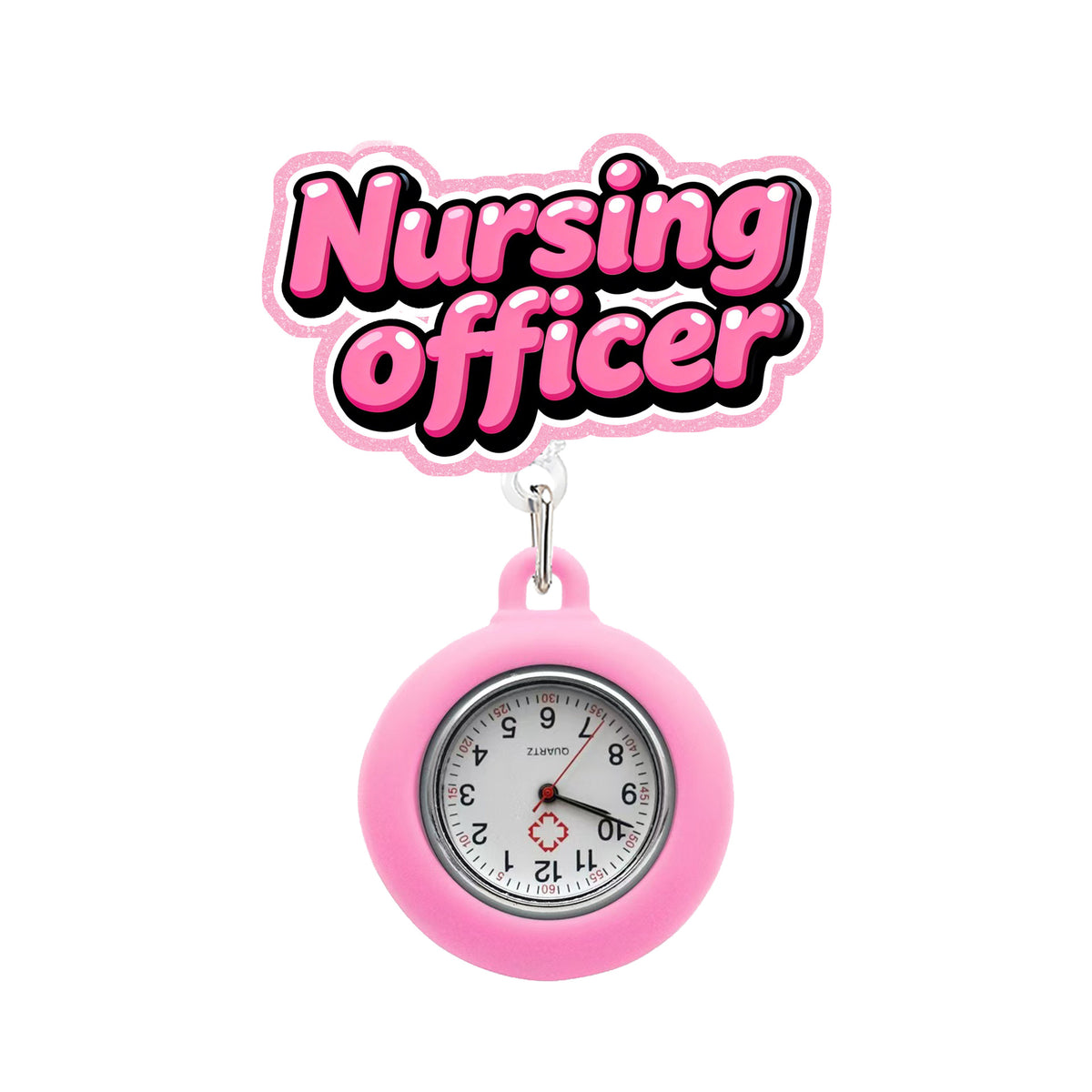 Medical Title Nurse Watch Nurse Badge Holder