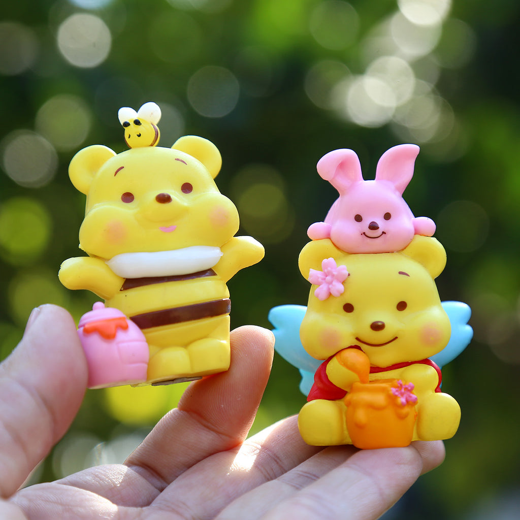 Winnie The Pooh Froggie  Figure Topper Set