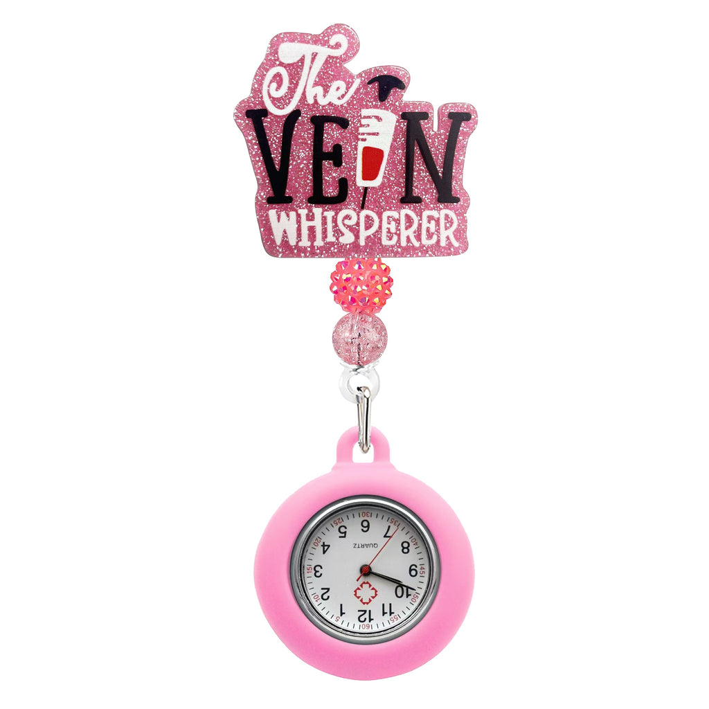 Beaded Nurse Watch Nurse Badge Holder