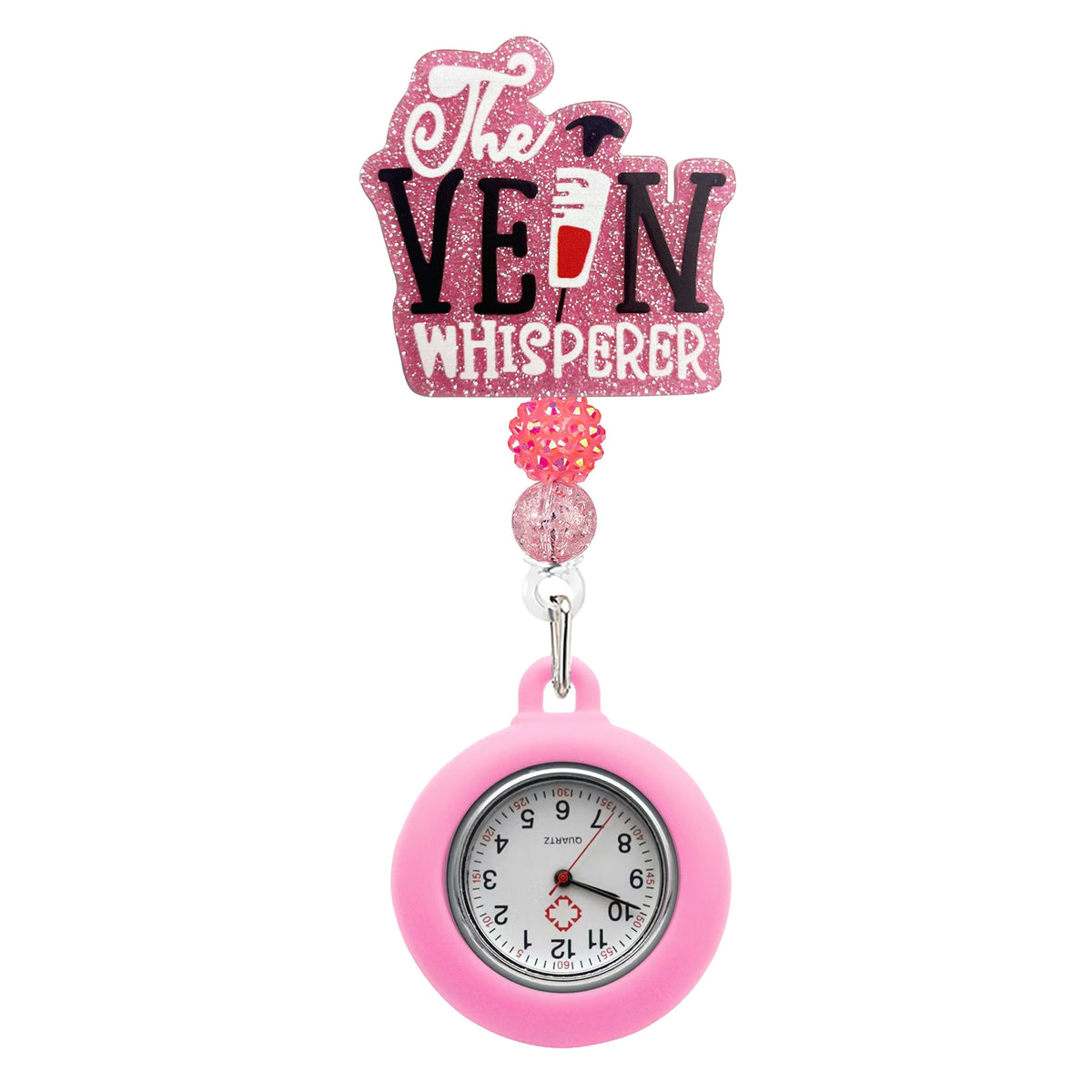 Beaded Nurse Watch Nurse Badge Holder