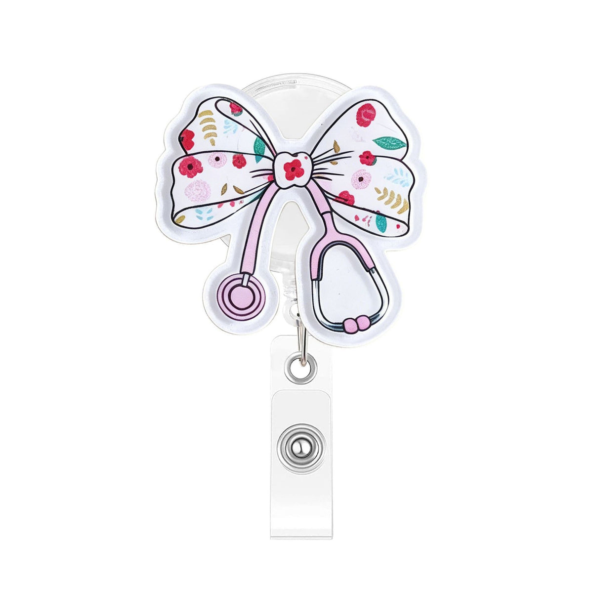 Bow Collection Nurse Badge Holder