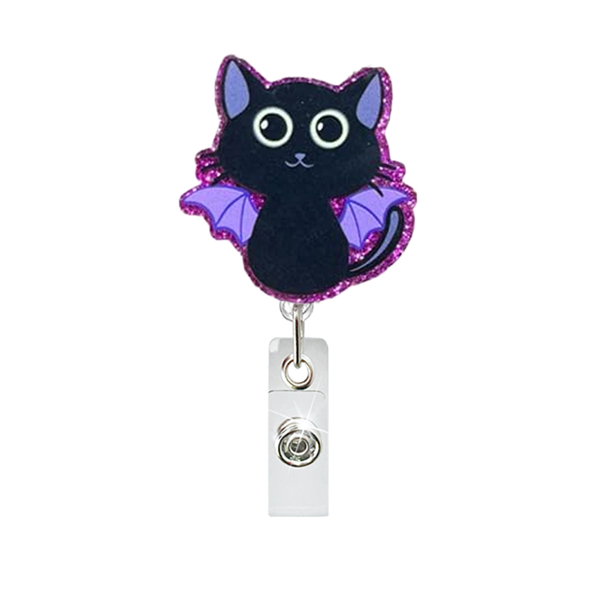 Halloween Ghost Nurse Badge Holder