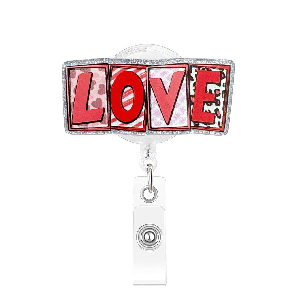 Valentine Nurse Badge Holder