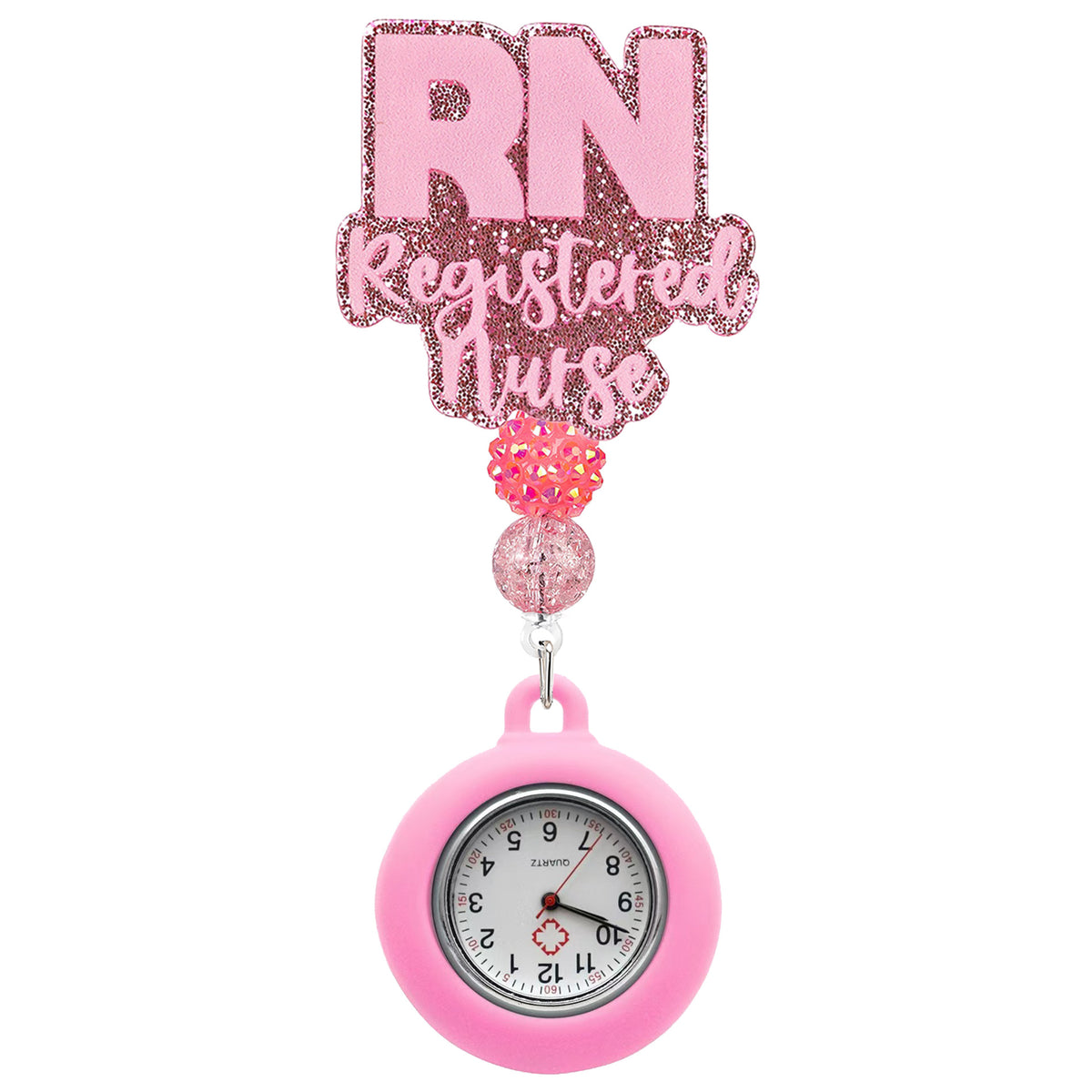 Beaded Nurse Watch Nurse Badge Holder
