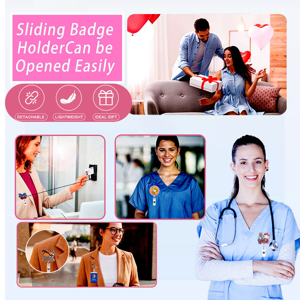 Optometry Nurse Badge Holder