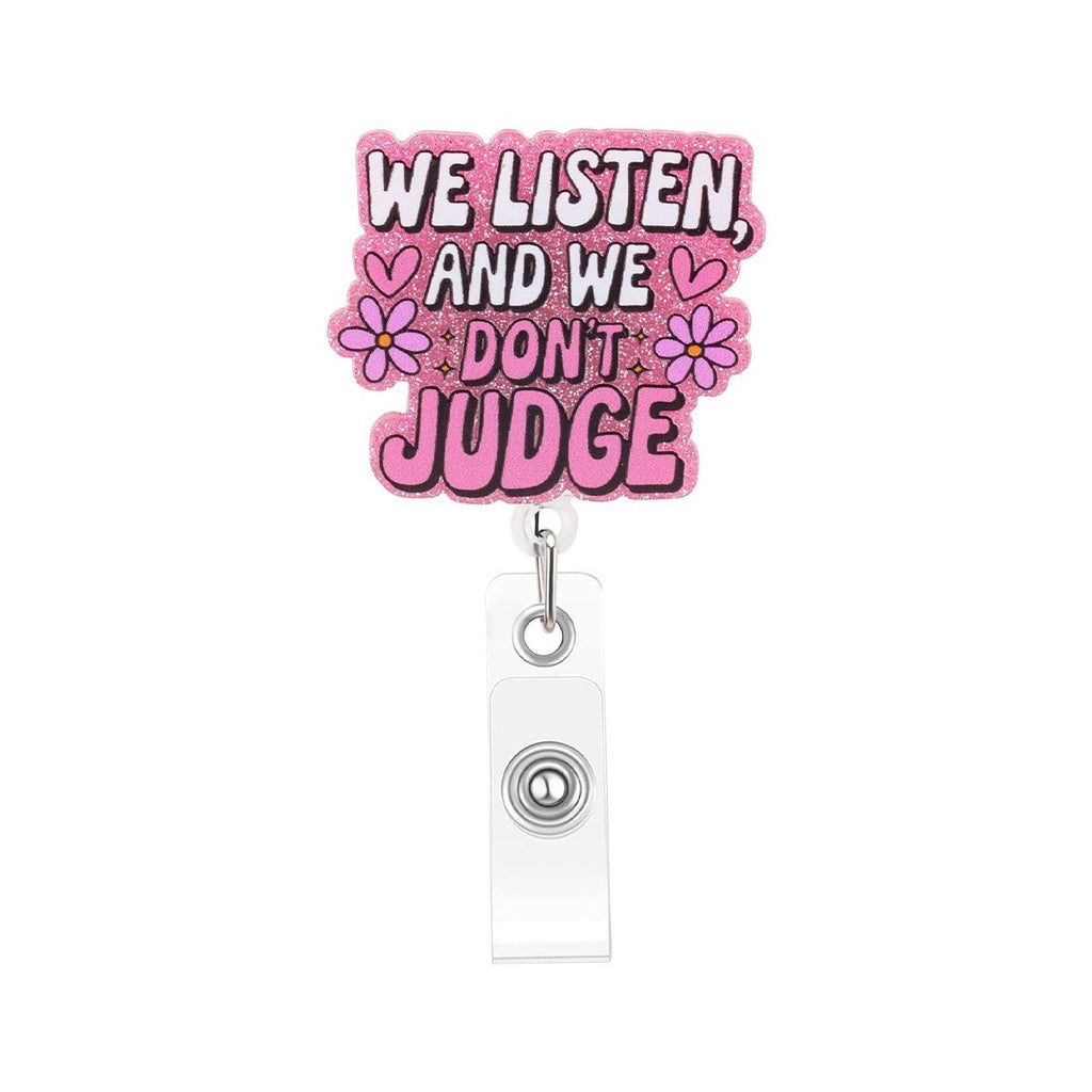 Acrylic Designs Nurse Badge Holder