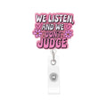 Acrylic Designs Nurse Badge Holder
