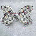 Designer Double-Layer Leather Butterfly Topper