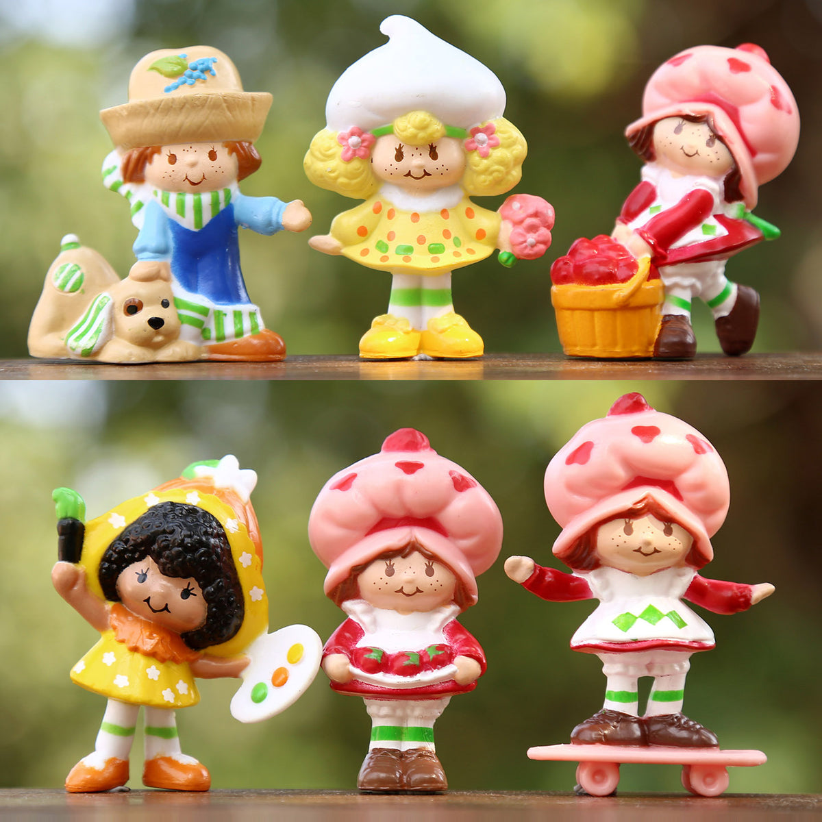 Strawberry Shortcake Figure Topper Set