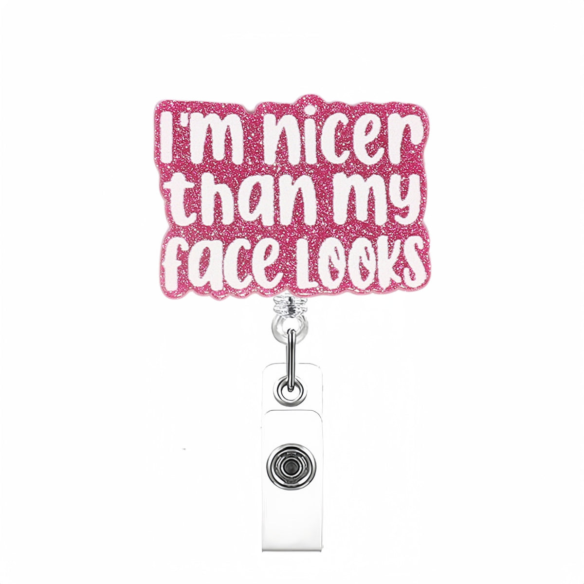 Acrylic Designs Nurse Badge Holder