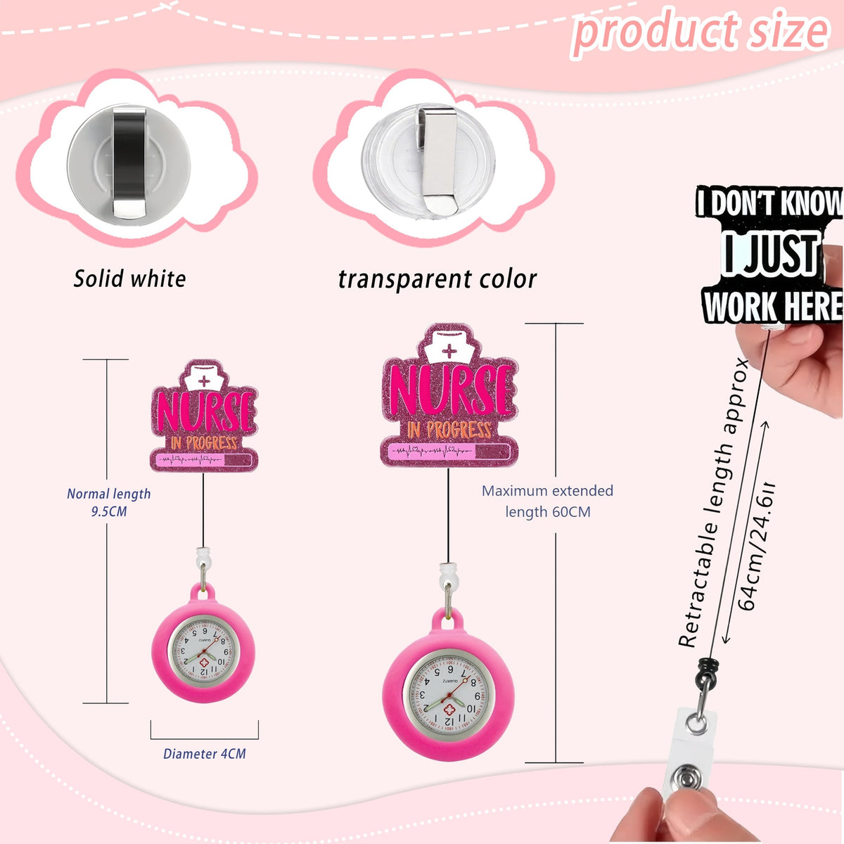 Nurse Watch Nurse Badge Holder