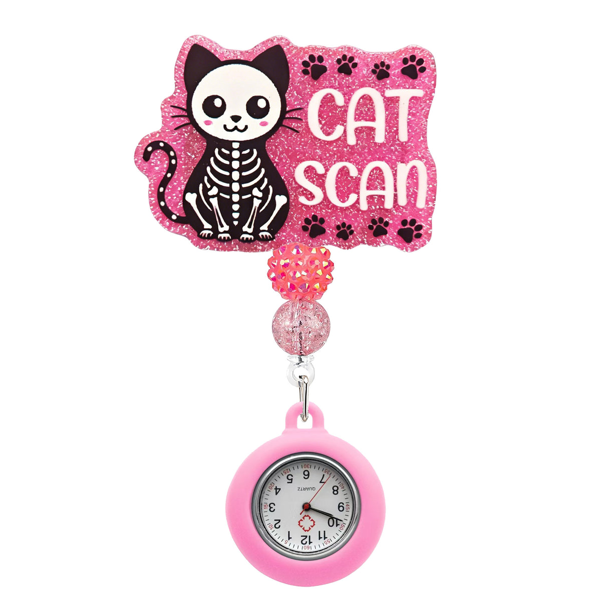 Beaded Nurse Watch Nurse Badge Holder