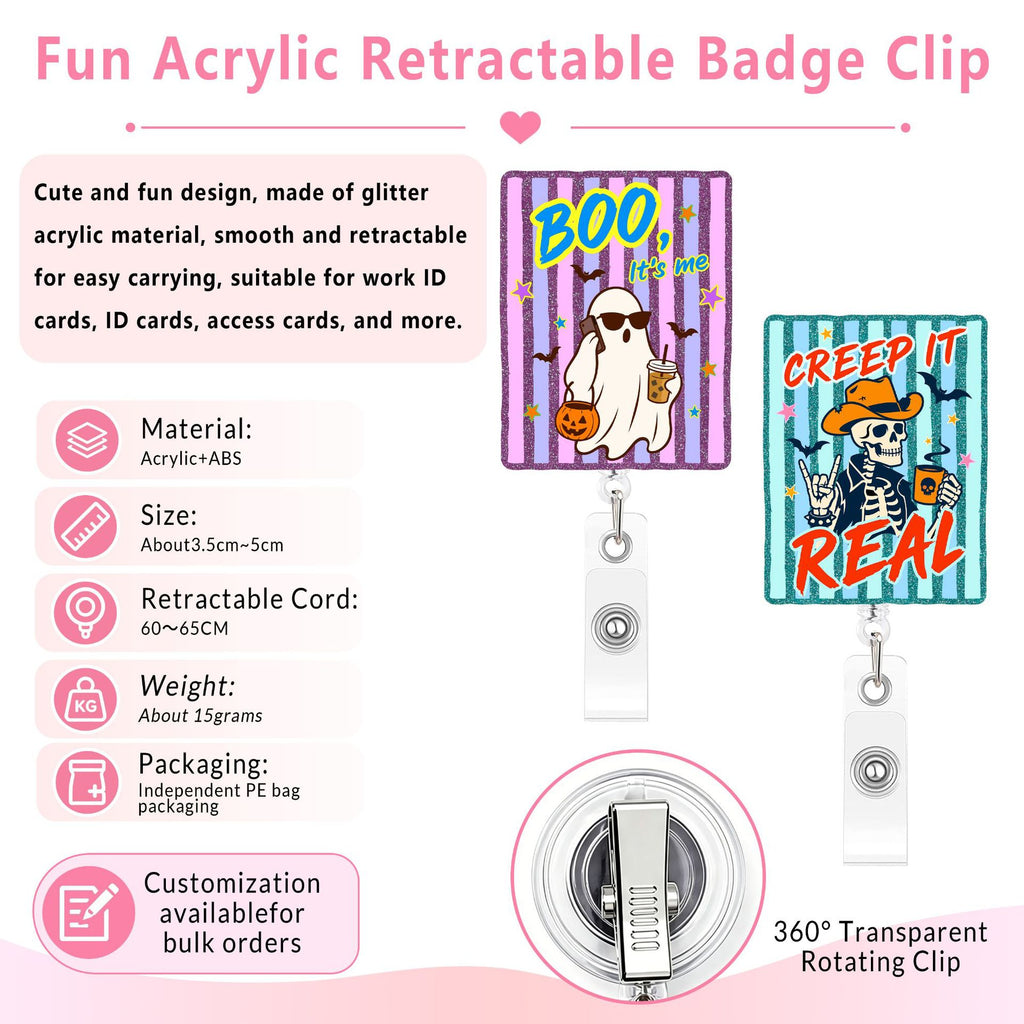 Acrylic Designs Nurse Badge Holder