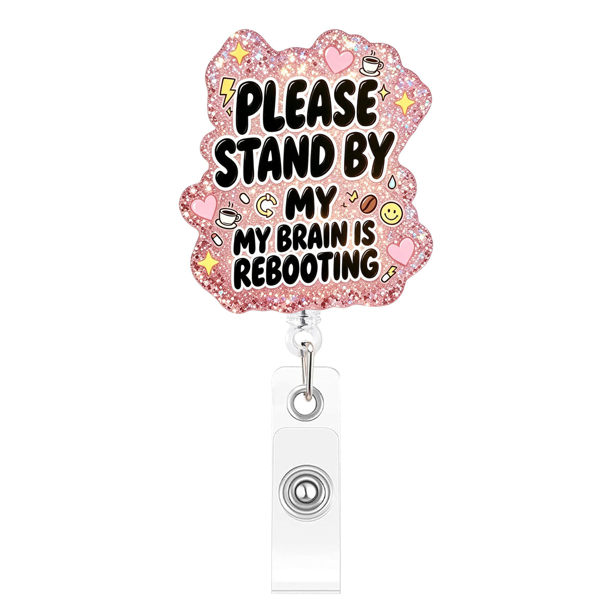 Funny Quotes Nurse Badge Holder