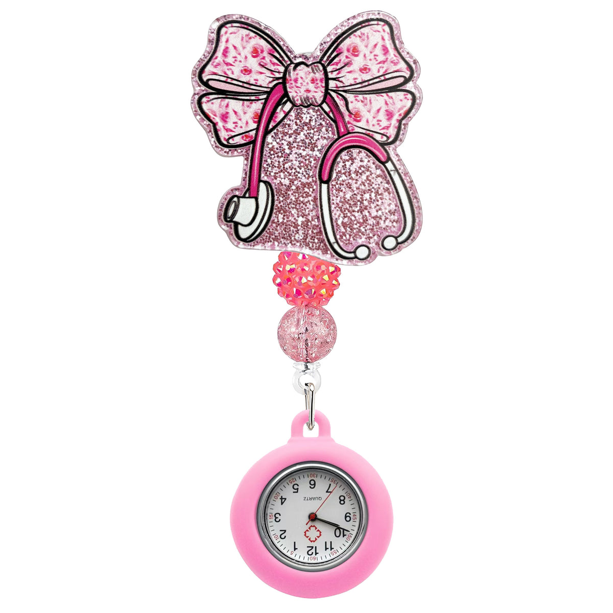 Beaded Nurse Watch Nurse Badge Holder