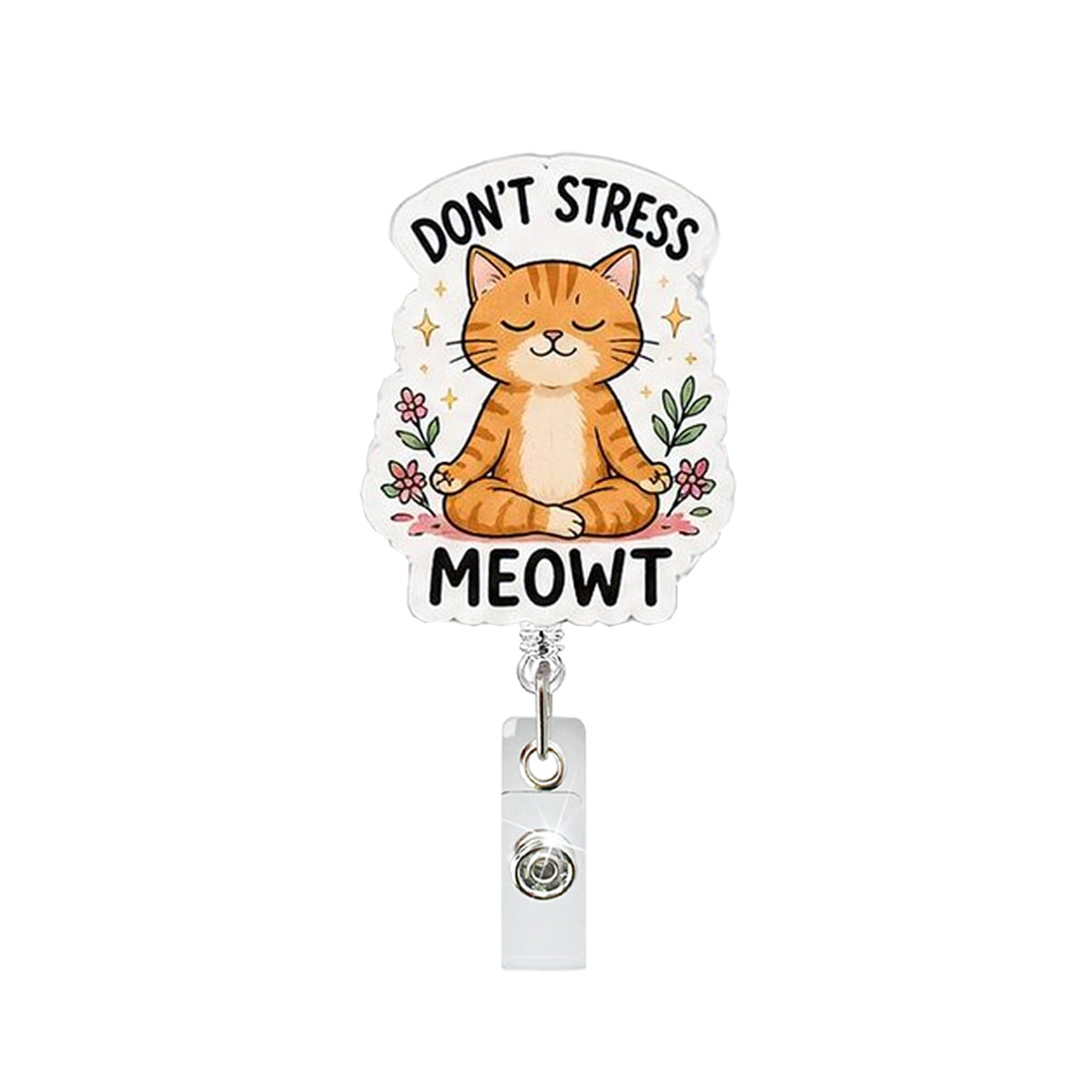 Cat Nurse Badge Holder