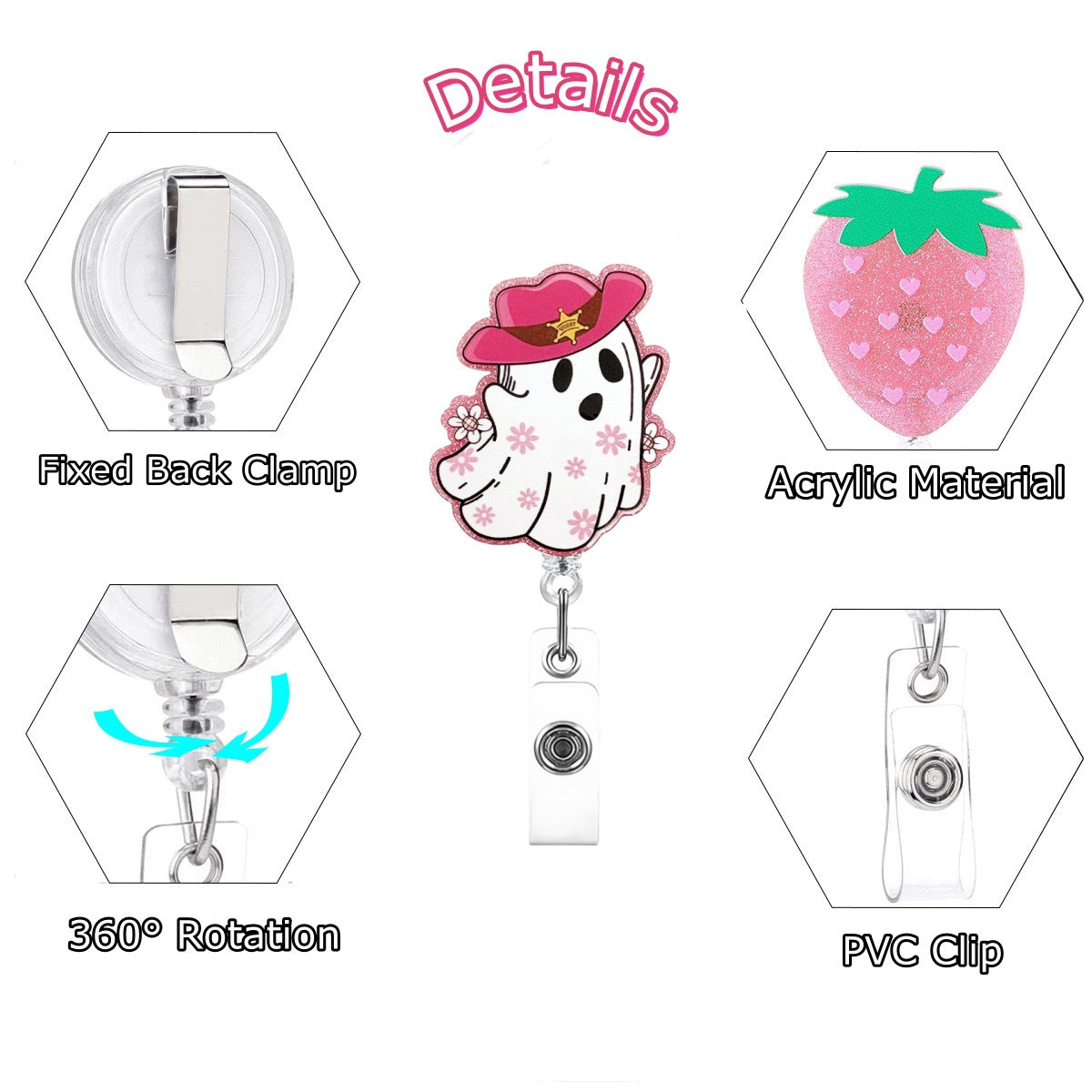 Acrylic Designs Nurse Badge Holder