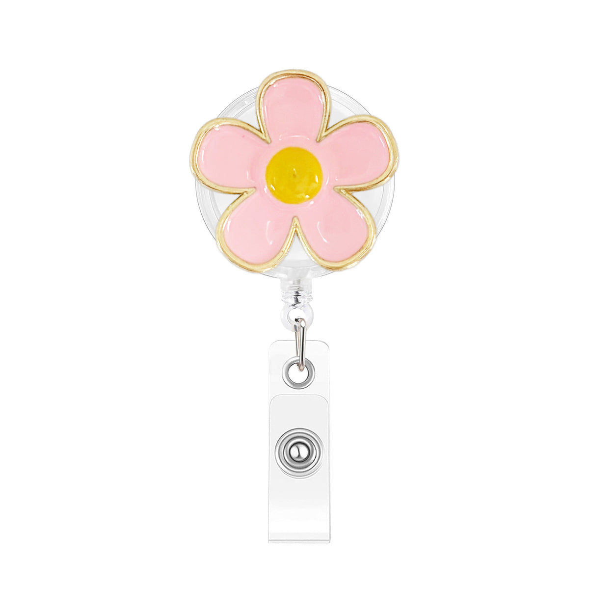 Daisy Flower Nurse Badge Holder