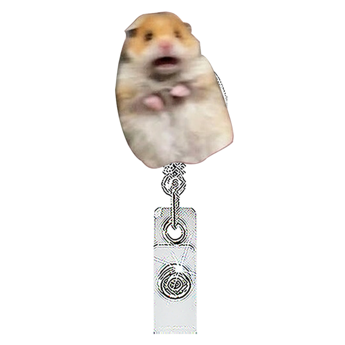 Funny Mouse Nurse Badge Holder