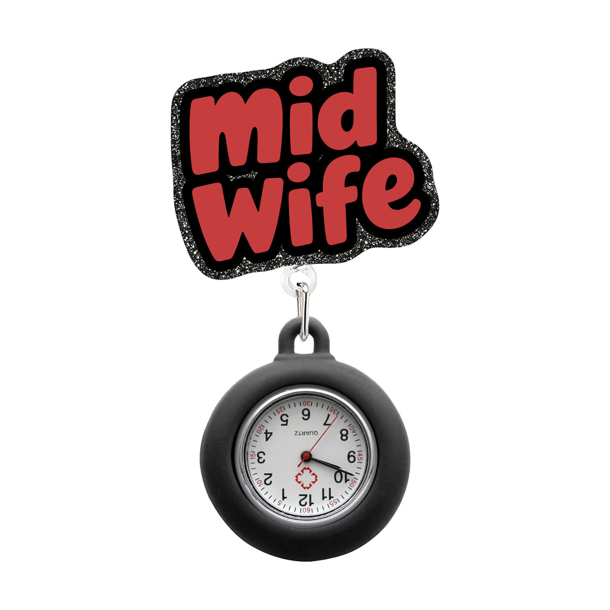 Silicone Nurse Watch Nurse Badge Holder
