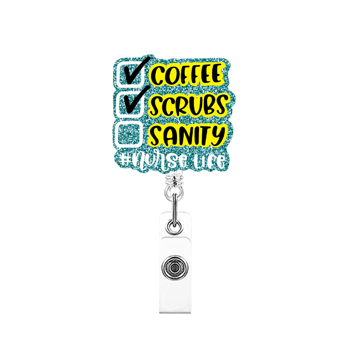 Medical Quotes Nurse Badge Holder