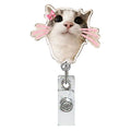 Funny Cat Nurse Badge Holder