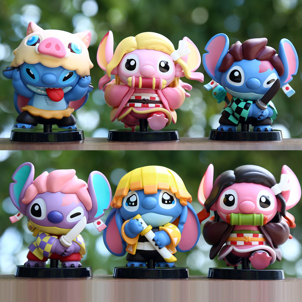 Demon Slayer Stitch Figure Topper Set