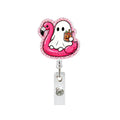 Pool Float Ghost Nurse Badge Holder