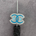 Pearl Trim Interlocking C Bead Topper