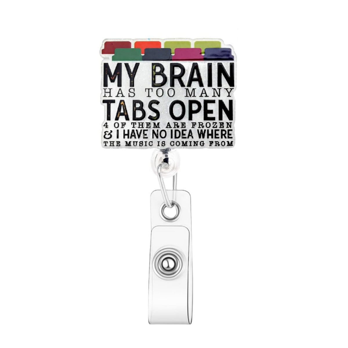 Acrylic Designs Nurse Badge Holder