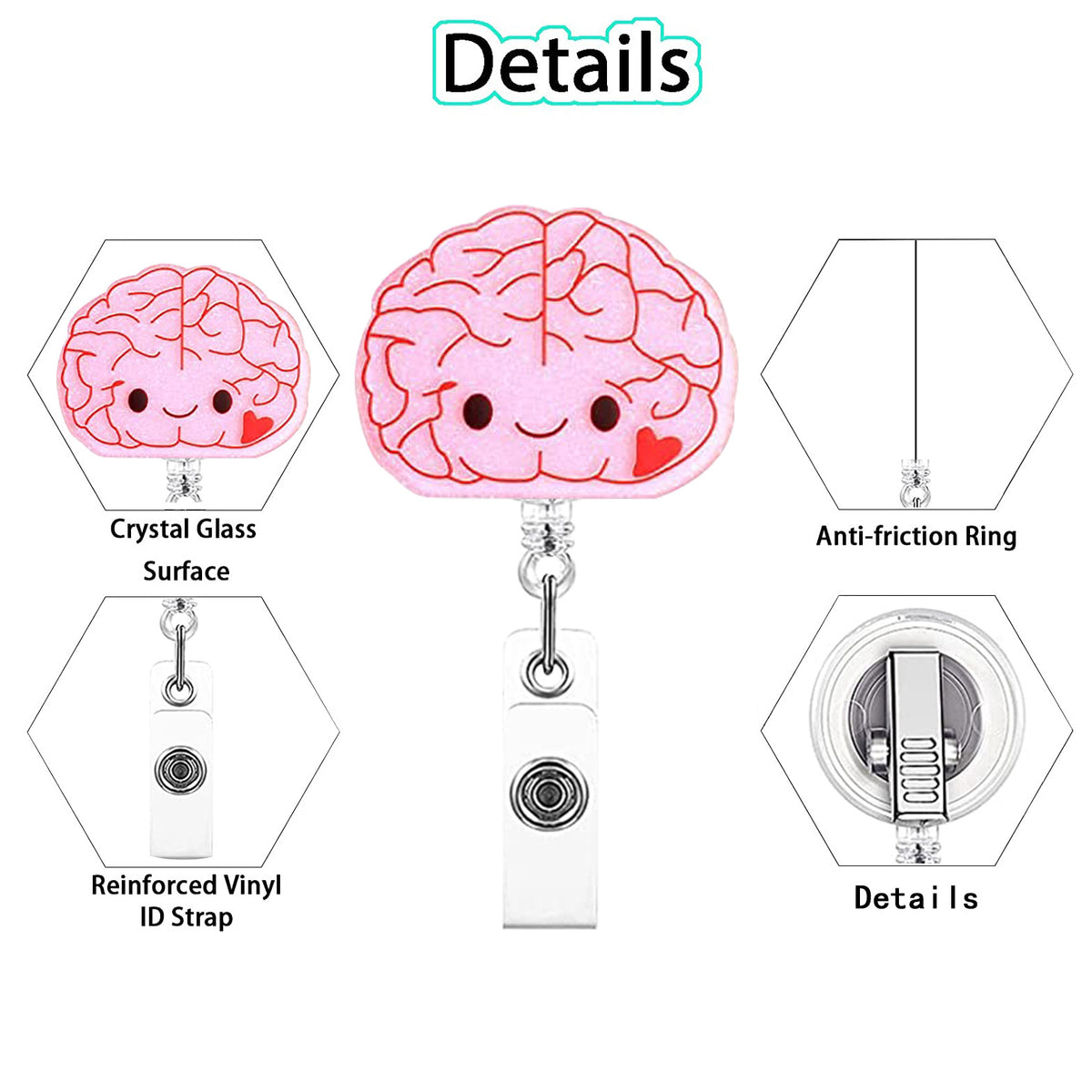 Medical Icons Nurse Badge Holder