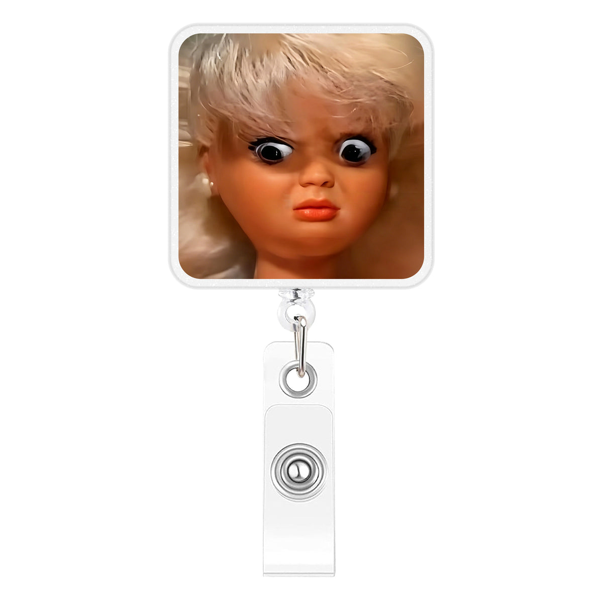 Barbie Meme Nurse Badge Holder